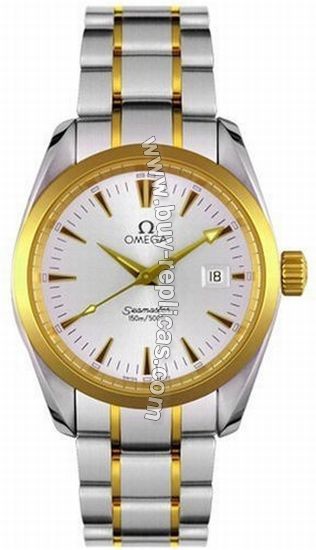 Omega Seamaster Aqua Terra Mid-Size Quartz Mens Watch 2318.30