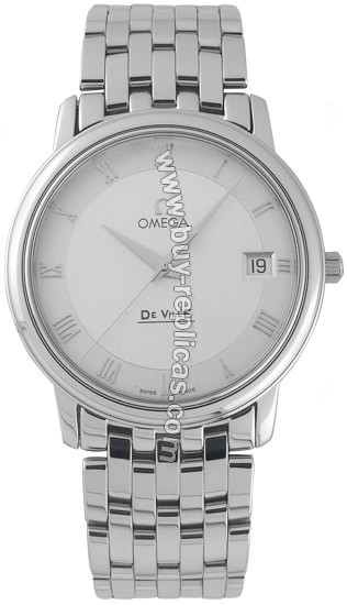 Omega Deville Steel Silver Mens Watch 4510.33