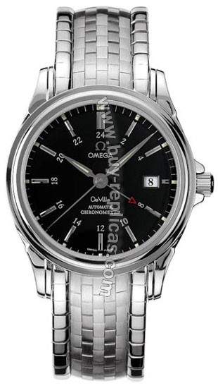 Omega DeVille Co-Axial GMT Mens Watch 4533.50