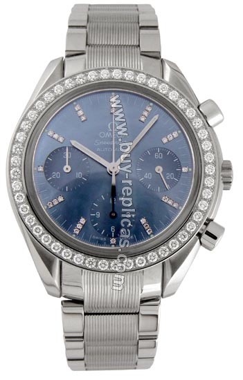 Omega Speedmaster Mother-of-Pearl and Diamond Ladies Watch 3535.76