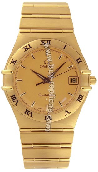 Omega Constellation 18kt Yellow Gold Mens Watch 1112.10