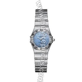 Omega Constellation Mini Diamond Blue Ladies Watch 1566.86