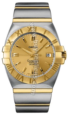 Omega Double Eagle Perpetual Calendar Mens Watch 1213.10