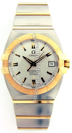 Omega Constellation Double Eagle Gold & Steel Mens Watch 1211.30