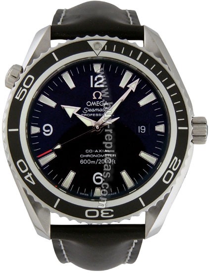 Omega Seamaster Planet Ocean Steel XL Mens Watch 2900.50.81