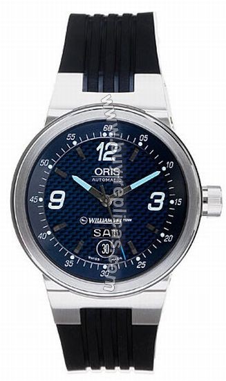 Oris Williams F1 Day Date Stainless Steel Mens Watch 635-7560-4165RS