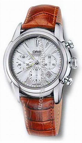 Oris Artelier Chronograph Mens Watch 676-7547-4051LS