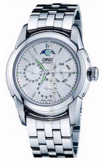 Oris Artelier Complication Chronograph Mens Watch 581-7546-4051MB