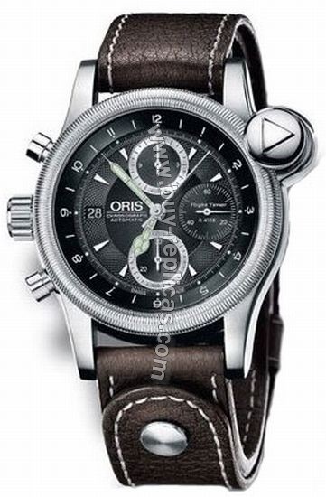 Oris Flight Timer Mens Watch 674-7583-4084LS