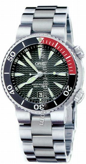 Oris Divers Titan Titanium Mens Watch 733-7541-7154MB