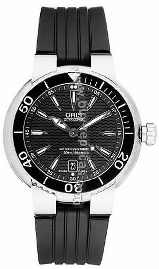 Oris Divers Date Titanium Mens Watch 733-7533-8454RS