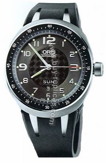 Oris TT3 Day Date Titanium Mens Watch 635-7589-7064RS