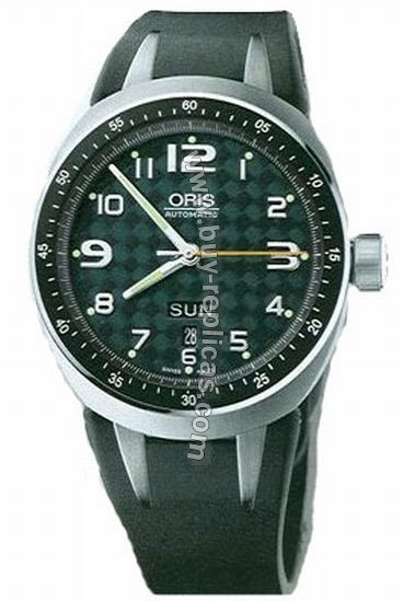 Oris TT3 Day Date Titanium Mens Watch 635-7588-7067RS