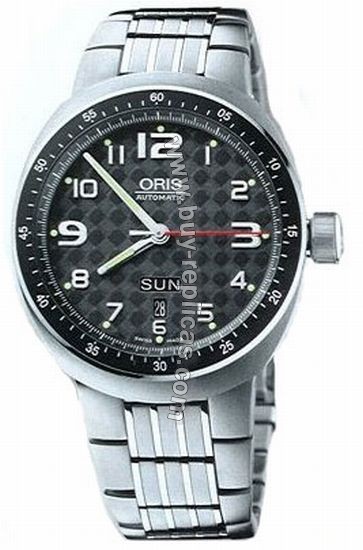 Oris TT3 Day Date Titanium Mens Watch 635-7588-7064MB