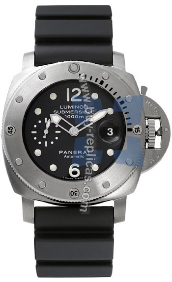 Panerai Luminor 1950 Submersible 1000M Mens Watch PAM00243