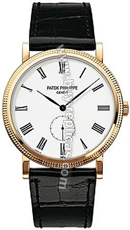 Patek Philippe Calatrava 18kt Yellow Gold Mens Watch 5119J