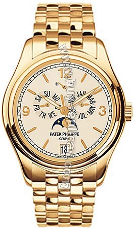 Patek Philippe Complicated Annual Calendar 18kt Yellow Gold Mens Watch 5146-1J