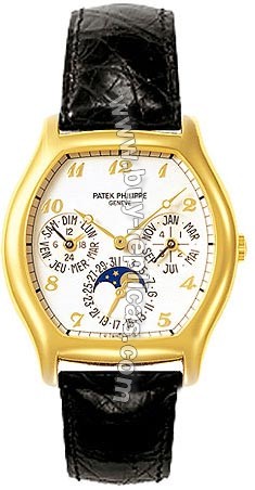 Patek Philippe Complicated Perpetual Calendar 18kt Yellow Gold Mens Watch 5040J