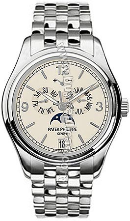 Patek Philippe Complicated Annual Calendar 18kt White Gold Mens Watch 5146-1G