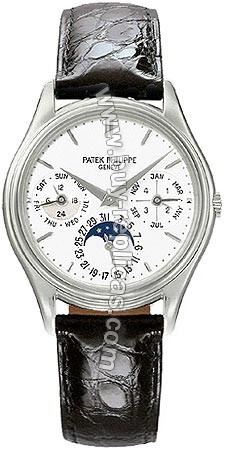 Patek Philippe Complicated Perpetual Calendar Platinum Mens Watch 3940P