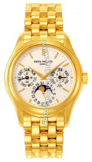 Patek Philippe Complicated Perpetual Calendar 18kt Yellow Gold Mens Watch 5136-1