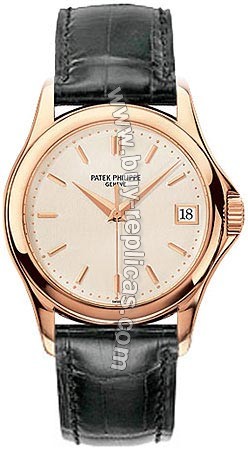 Patek Philippe Calatrava 18kt Rose Gold Mens Watch 5127R