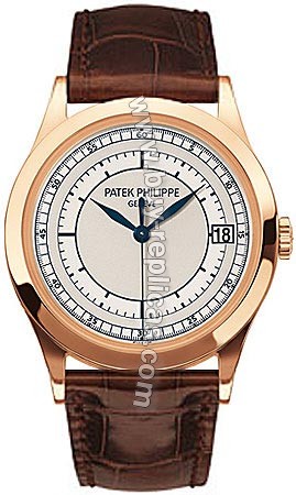 Patek Philippe Calatrava 18kt Rose Gold Mens Watch 5296R