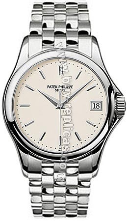 Patek Philippe Calatrava 18kt White Gold Mens Watch 5127-1G