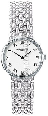 Patek Philippe Calatrava 18kt White Gold Ladies Watch 4809-2G