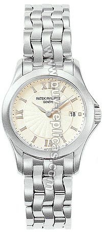 Patek Philippe Calatrava 18kt White Gold Ladies Watch 4906-1G