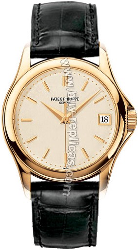 Patek Philippe Calatrava 18kt Yellow Gold Mens Watch 5127J