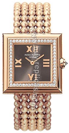 Patek Philippe Gondolo 18kt Rose Gold Pearl Bracelet Diamond Ladies Watch 4868G-1R