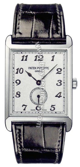 Patek Philippe Gondolo 18kt White Gold Mens Watch 5109G