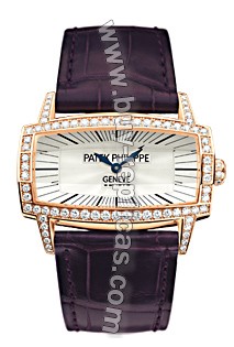 Patek Gondolo Gemma Rose Gold Ladies Watch 4981R