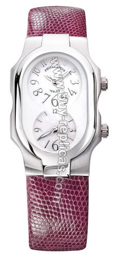 Philip Stein Teslar Purple Lizard Small Watch 1-F-FSMOP-ZPR