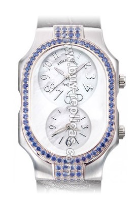 Philip Stein Teslar Large Blue Sapphires Watch 2SB-F-FSMOP-NS