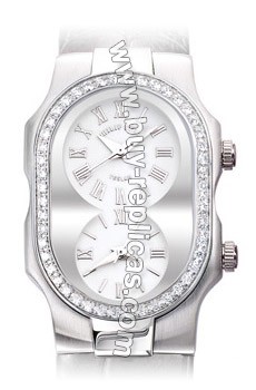 Philip Stein Teslar Small Case Diamonds Watch 1D-G-CW-NS