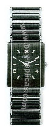 Rado Integral Steel Black Ceramic Midsize Unisex Watch R20486152