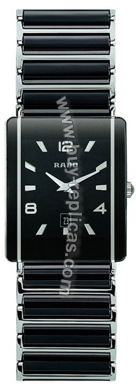 Rado Integral Black Ceramic Steel Mens Watch R20484152