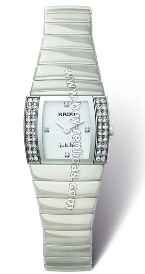 Rado Sintra Superjubile Diamond White Ceramic Mini Ladies Watch R13633702