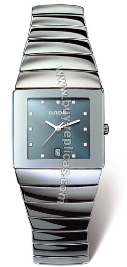 Rado Sintra Platinum-tone Ceramic Blue Unisex Watch R13332202