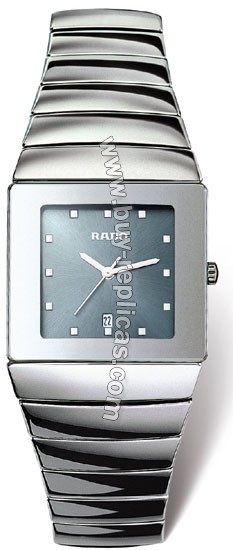 Rado Sintra Platinum-Tone Ceramic Mens Watch R1342202