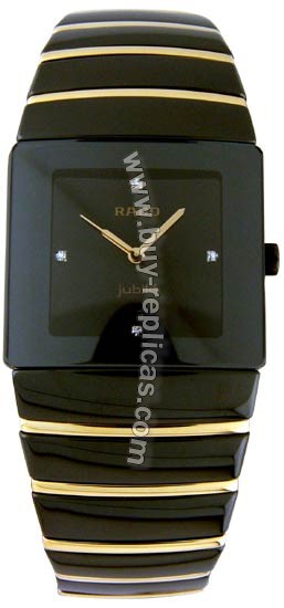 Rado Sintra Jubile Ceramic and Gold Mens Watch R13335721