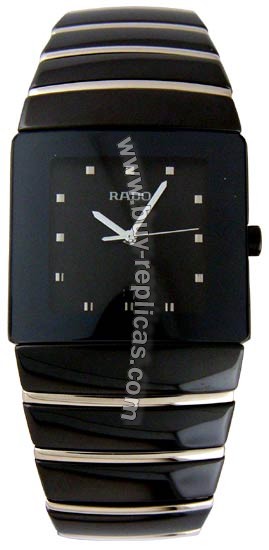 Rado Sintra Black and Steel Mens Watch R13335172