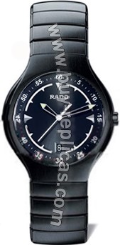 Rado True Active Black Ceramic Day Mens Watch R27677162