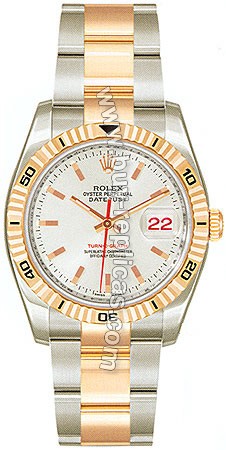 Rolex Oyster Perpetual Datejust Two-Tone Mens Watch 116261-SSO