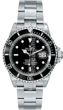 Rolex Oyster Perpetual Submariner Date Steel Mens Watch 16610