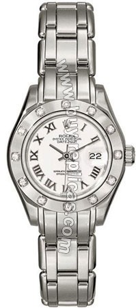 Rolex Oyster Perpetual Lady Datejust Pearlmaster Diamond Ladies Watch 80319PM