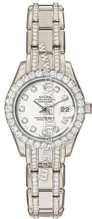 Rolex Oyster Perpetual Lady Datejust Pearlmaster Diamond Ladies Watch 80319PMAC