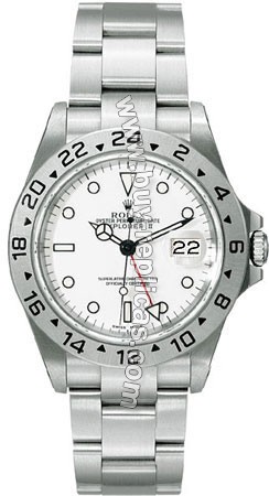 Rolex Oyster Perpetual Explorer II Mens Watch 16570-WSO